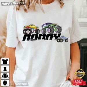Monster Truck Racing Cars Personalized Family T Shirt (2)