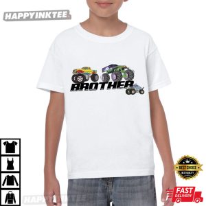 Monster Truck Racing Cars Personalized Family T Shirt (3)