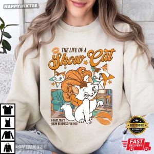 The Life Of A Show Cat The Aristocats Marie Showgirl Swiftie T Shirt (3)