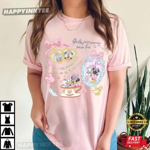 Minnie Daisy Disney Girls Just Wanna Have Fun T Shirt (4)