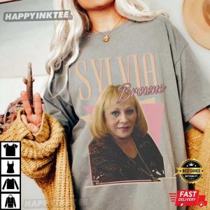 Sylvia Browne Retro Graphic T Shirt