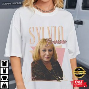 Sylvia Browne Retro Graphic T Shirt
