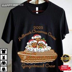 Hallmark Christmas Cruise Gingerbread Crew Custom Christmas T Shirt (1)