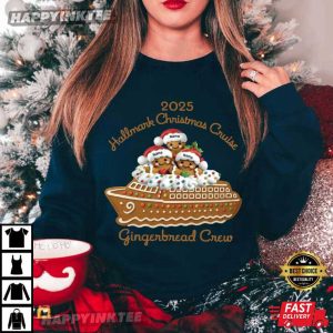 Hallmark Christmas Cruise Gingerbread Crew Custom Christmas T Shirt (2)