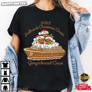 Hallmark Christmas Cruise Gingerbread Crew Custom Christmas T-Shirt
