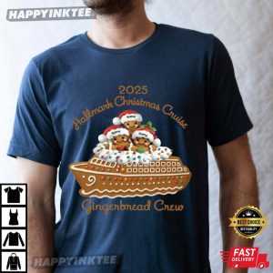 Hallmark Christmas Cruise Gingerbread Crew Custom Christmas T Shirt (4)