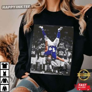 Cam Skattebo Backflip Celebration Vintage Football T Shirt (4)