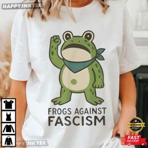 Frogs Against Fascism Portland Frog Protest T Shirt (4)