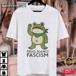 Frogs Against Fascism Portland Frog Protest T Shirt (1)