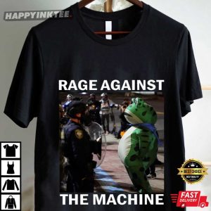 Portland Frog Protest Rage Against The Machine Resist T Shirt 2