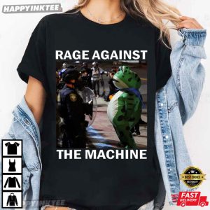 Portland Frog Protest Rage Against The Machine Resist T Shirt 2 (1)