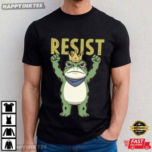 Resist Portland Frog I Stand With Frog T Shirt (4)