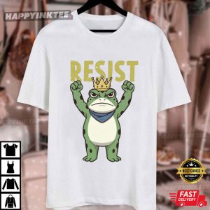Resist Portland Frog I Stand With Frog T Shirt (1)