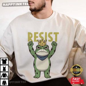 Resist Portland Frog I Stand With Frog T Shirt (3)