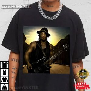 RIP D'Angelo Guitar Photo 90s RnB T Shirt (1)