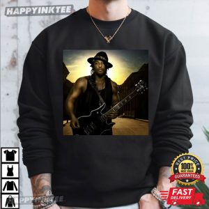 RIP D'Angelo Guitar Photo 90s RnB T Shirt (2)