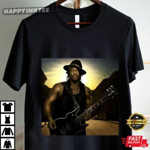 RIP D'Angelo Guitar Photo 90s RnB T Shirt (3)