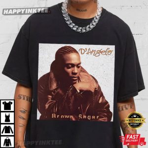 D'Angelo Brown Vintage Graphic T Shirt (1)