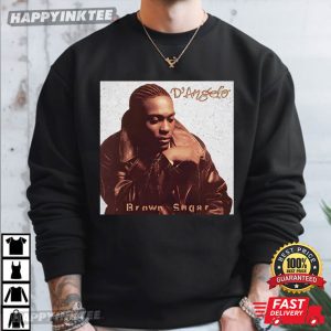 D'Angelo Brown Vintage Graphic T Shirt (3)