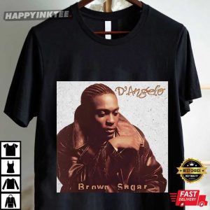 D'Angelo Brown Vintage Graphic T Shirt (4)