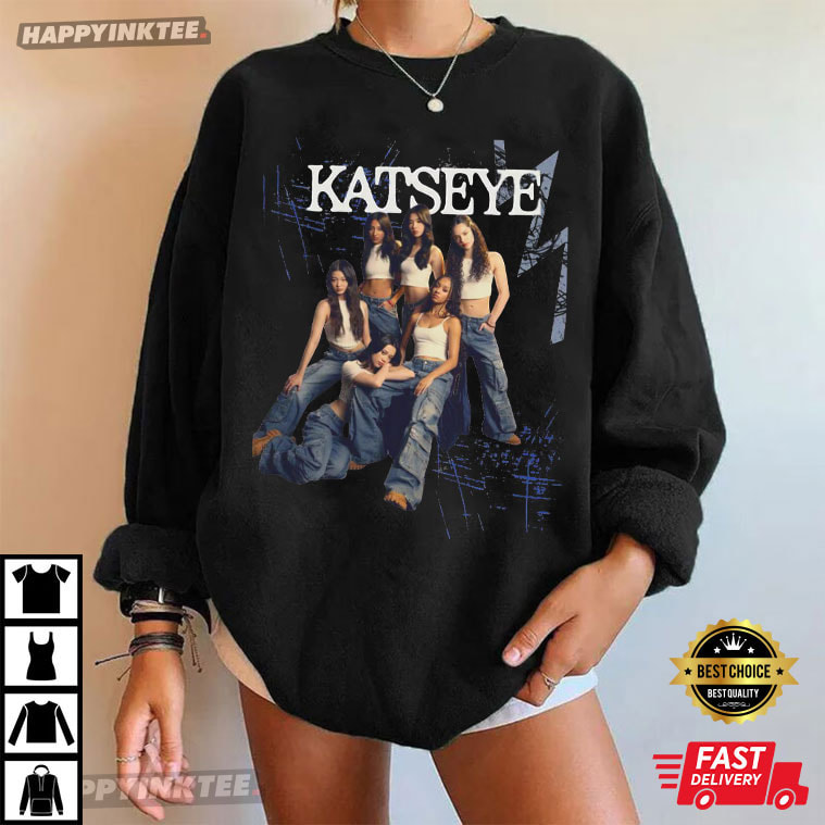 Katseye Youth Kpop Fan Graphic Music T-Shirt Katseye Youth Kpop Fan Graphic Music T-Shirt