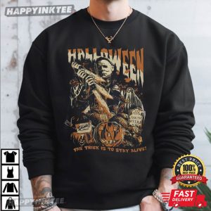 Vintage Michael Myers Halloween Horror Movie T Shirt (3)