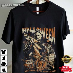 Vintage Michael Myers Halloween Horror Movie T Shirt (4)