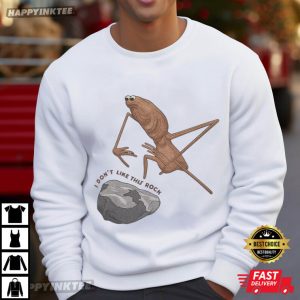 Marcus The Worm I Don't Like This Rock Funny Meme Brainrot T Shirt (3)