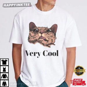Gumbus Very Cool Cat Lover T Shirt (4)
