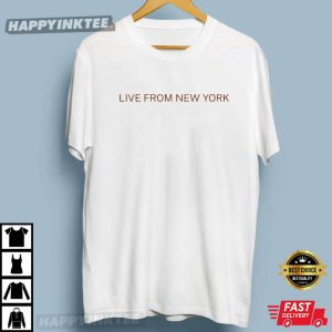 Live From New York Saturday Night Live T Shirt (4)