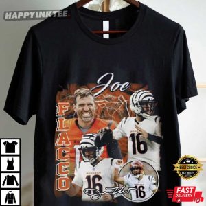 Vintage Joe Flacco Bengals Game Day T Shirt (4)