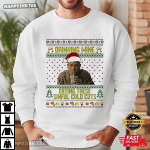 Charlie Hunnam Drinking Wine Eating These Sinful Cold Cuts Monster T Shirt (3)