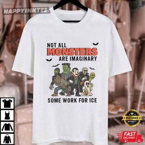 Monster Mash Anti ICE Social Justice Halloween T Shirt (1)