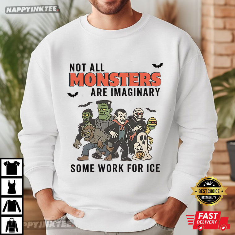 Monster Mash Anti ICE Social Justice Halloween T-Shirt Monster Mash Anti ICE Social Justice Halloween T-Shirt