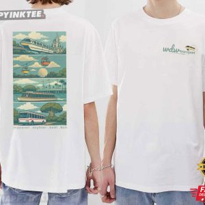 WDW Transport Monorail Bus Boat Disney Trip T Shirt (2)