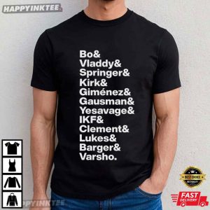 Blue Jays Player Toronto Baseball Modernist Fan Gift T Shirt (1)