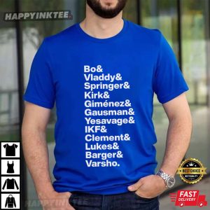 Blue Jays Player Toronto Baseball Modernist Fan Gift T Shirt (2)