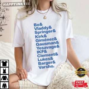 Blue Jays Player Toronto Baseball Modernist Fan Gift T Shirt (3)