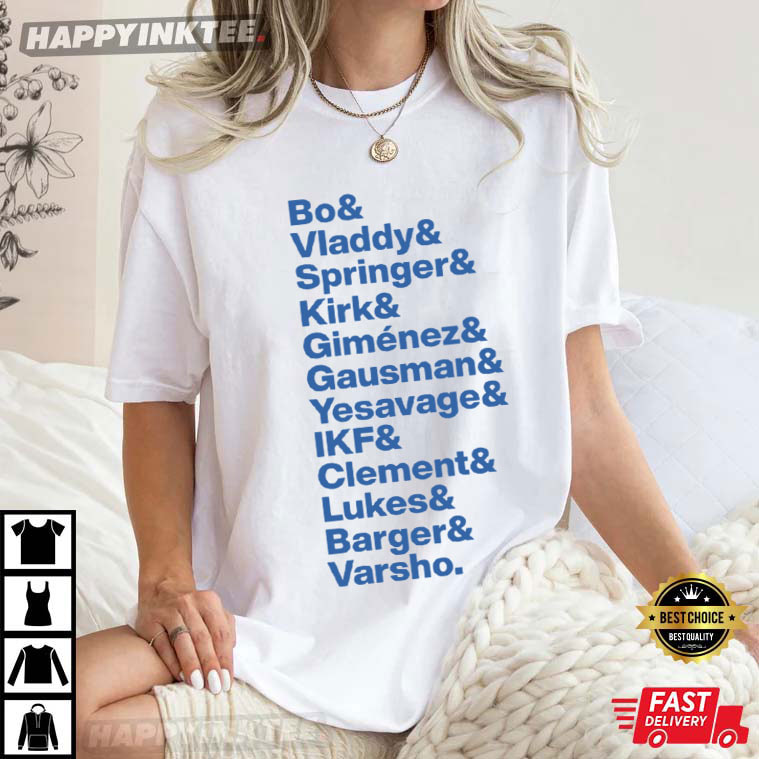 Blue Jays Player Toronto Baseball Modernist Fan Gift T-Shirt Blue Jays Player Toronto Baseball Modernist Fan Gift T-Shirt