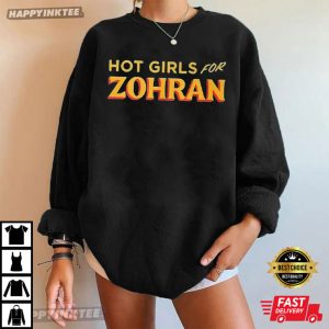 Hot Girls For Zohran Vote For Zohran Mamdani NYC T Shirt (4)