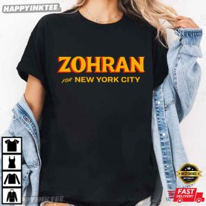 Zohran For New York City Mayor Mamdani T-Shirt