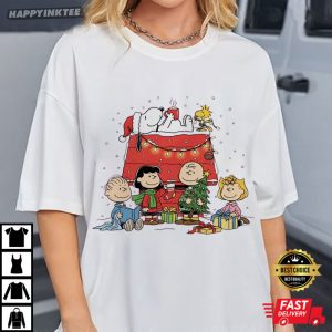Peanuts Christmas Snoopy And Friends T-Shirt