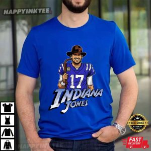 Daniel Jones Indiana Jones Indianapolis Football T Shirt (1)