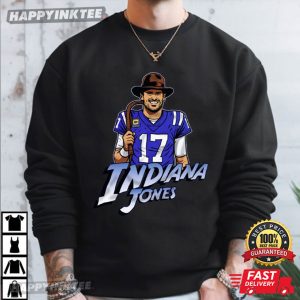 Daniel Jones Indiana Jones Indianapolis Football T Shirt (2)