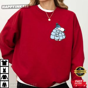 Snoopy Puffer Jacket Christmas Gift T Shirt (3)