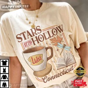 Stars Hollow Luke's Diner Autumn Festival Gift T Shirt (2)