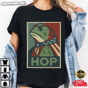 Frog Hop Saves America Anti ICE T Shirt (3)