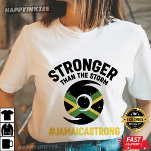 Stronger Than the Storm Jamaica Hurricane Melissa Support Relief T Shirt (2)