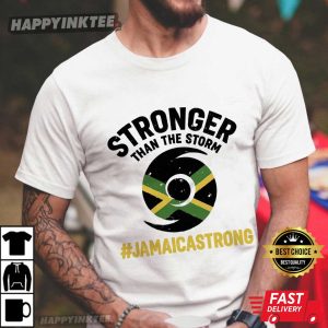 Stronger Than the Storm Jamaica Hurricane Melissa Support Relief T-Shirt