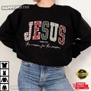 Christian Jesus The Reason For The Season Christmas Bible Verse T Shirt (3)